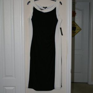 Glamour Black and white bodycon - 16W